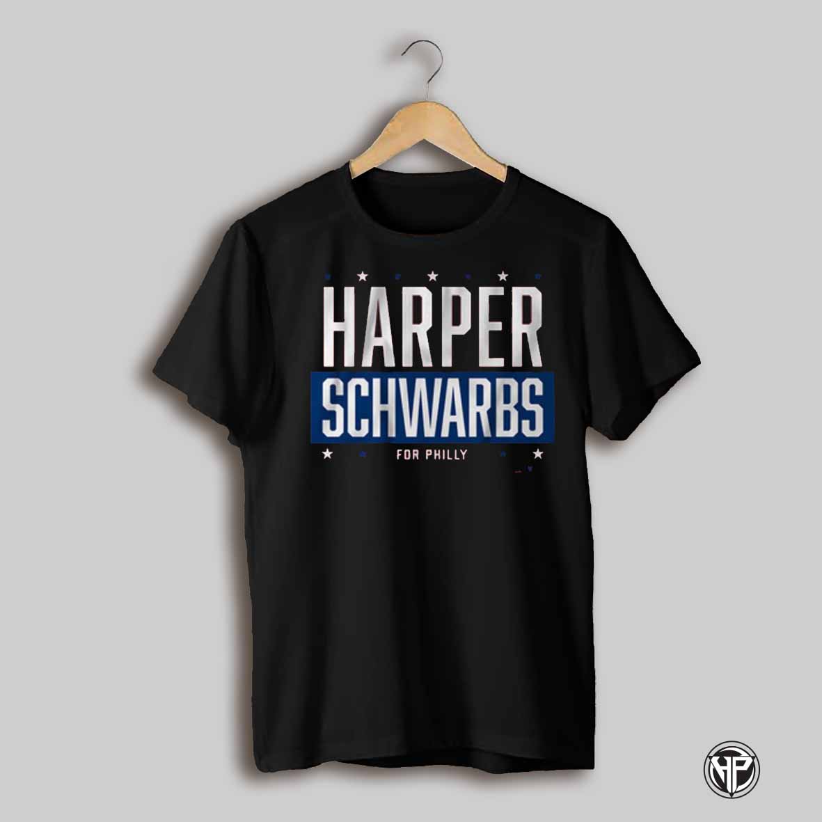 Harper Schwarbs Bryce Harper And Kyle Schwarber For Philadelphia Phillies Philly Mlb 2025 T Shirt