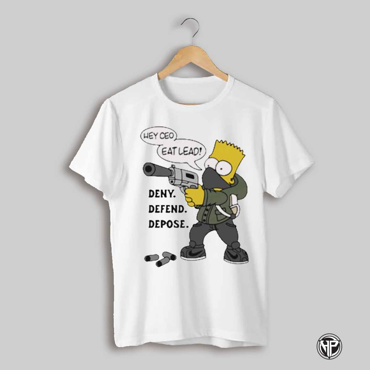 Hey Ceo Eat Lead Deny Defend Depose 2025 T Shirt
