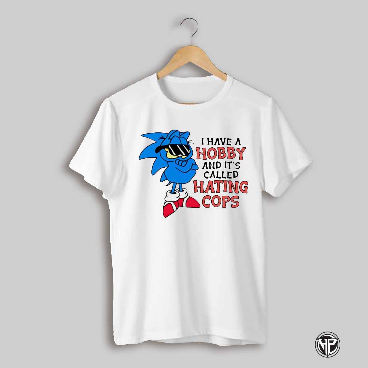 I Have A Hobby Called Hating Cops Cartoon Shirt