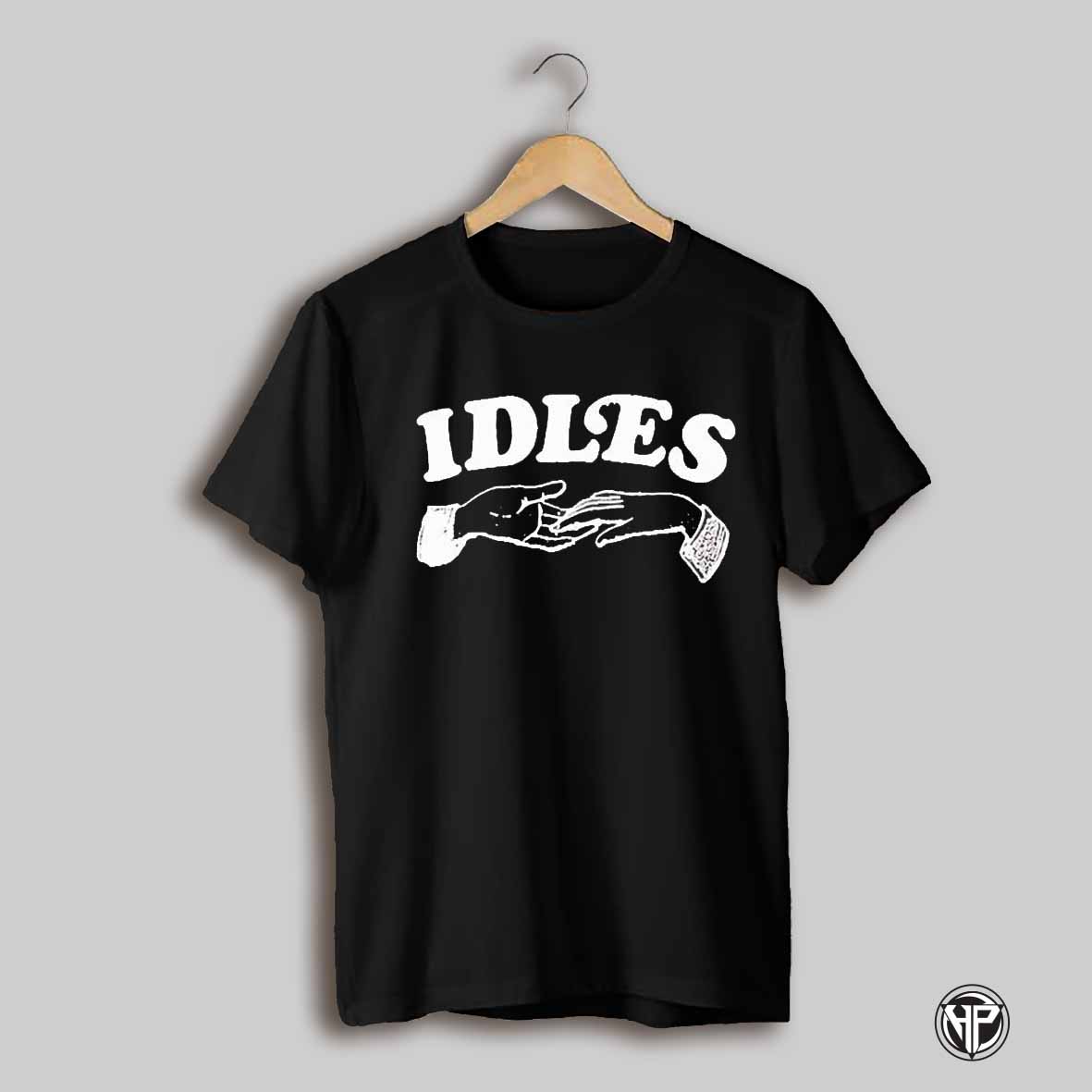 Idles Hands Cropped T Shirt