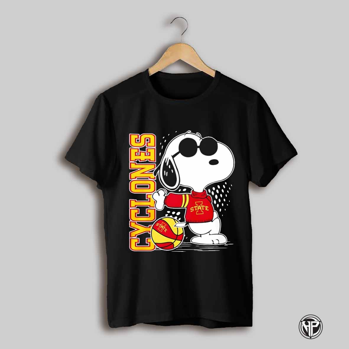 Iowa State Cyclones Snoopy The Peanuts Player Shirt