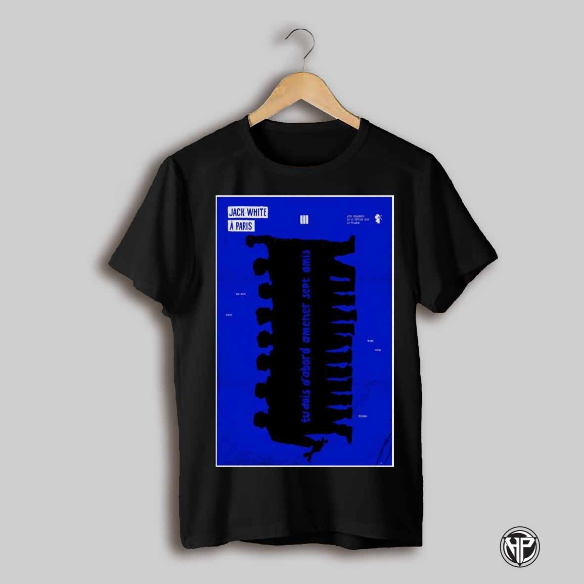 Jack White Paris 23 February 2025 Le Trianon Poster T Shirt