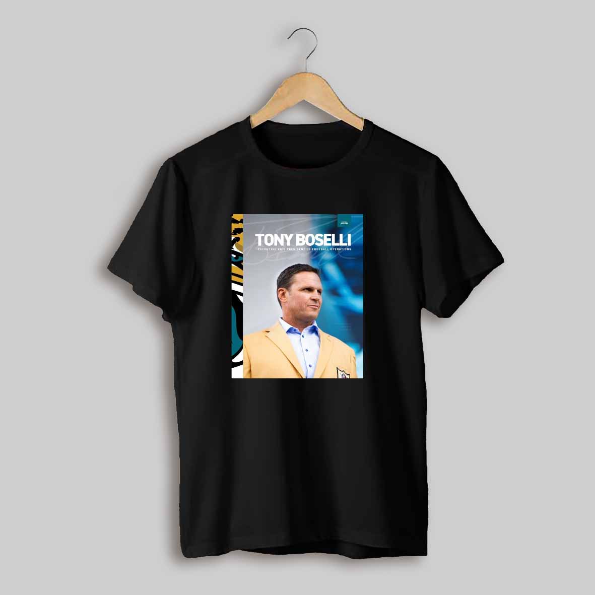 Jacksonville Jaguars Football Tony Boselli Executive Vice President Of Football Operations Poster T Shirt