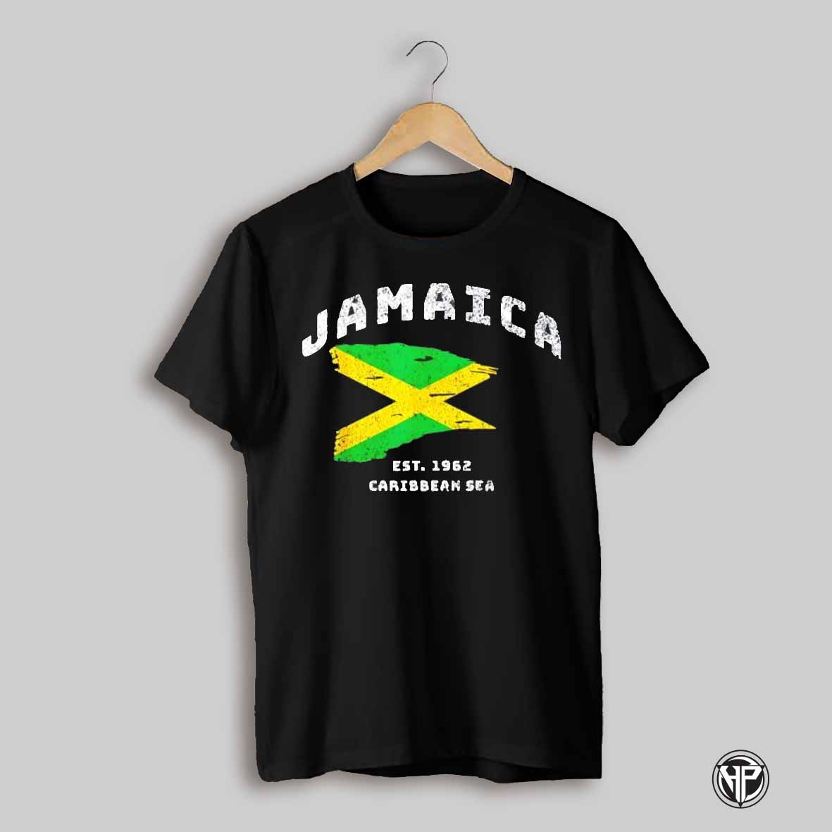 Jamaica Est 1962 Jamaican Flag Independence Day Shirt