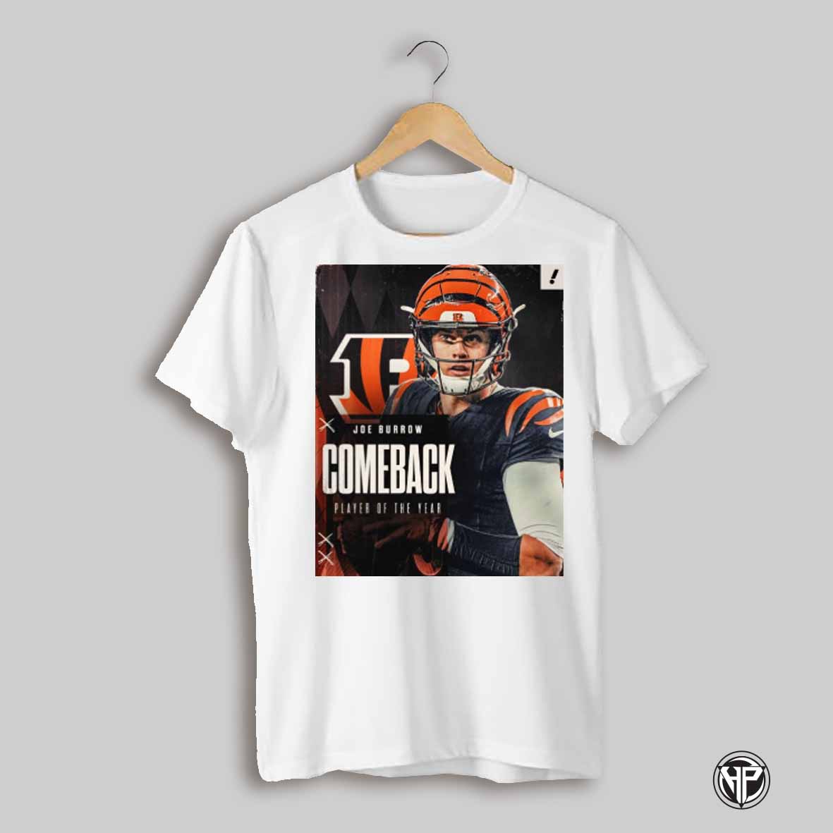 Joe Burrow Cincinnati Bengals 2024 Nfl Comeback Player Of The Year Yahoo Sport Poster T Shirt