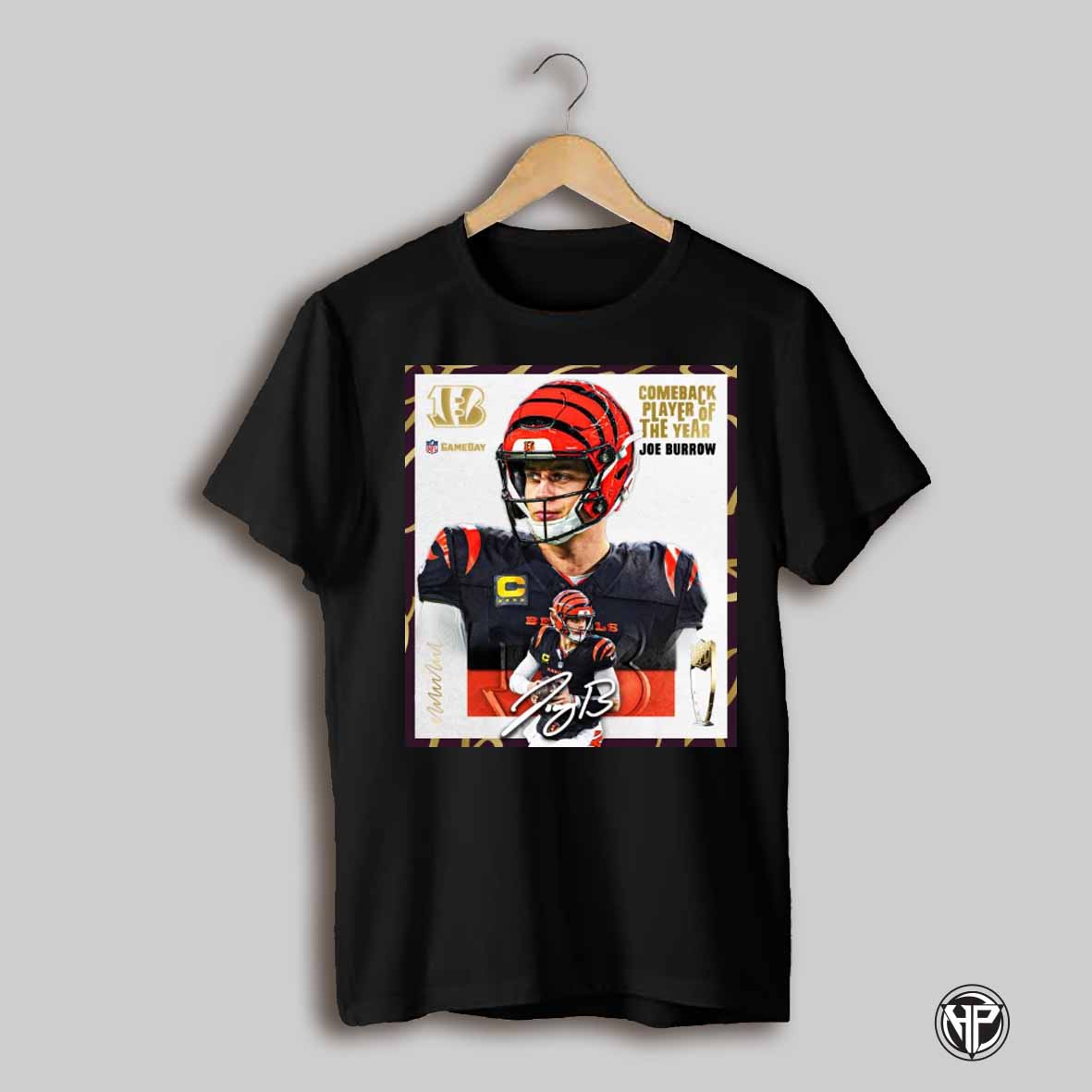 Joe Burrow Cincinnati Bengals 2024 Nfl Honors Gameday Comeback Player Of The Year Signature Poster T Shirt