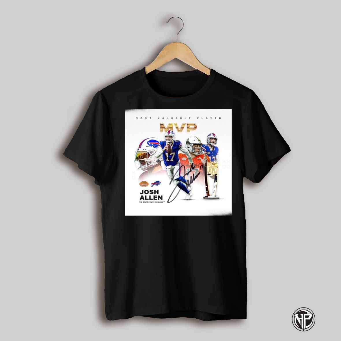 Josh Allen Buffalo Bills The Draft Starts In Mobile Mvp Most Valuable Player Reeses Senior Bowl Signature Poster T Shirt