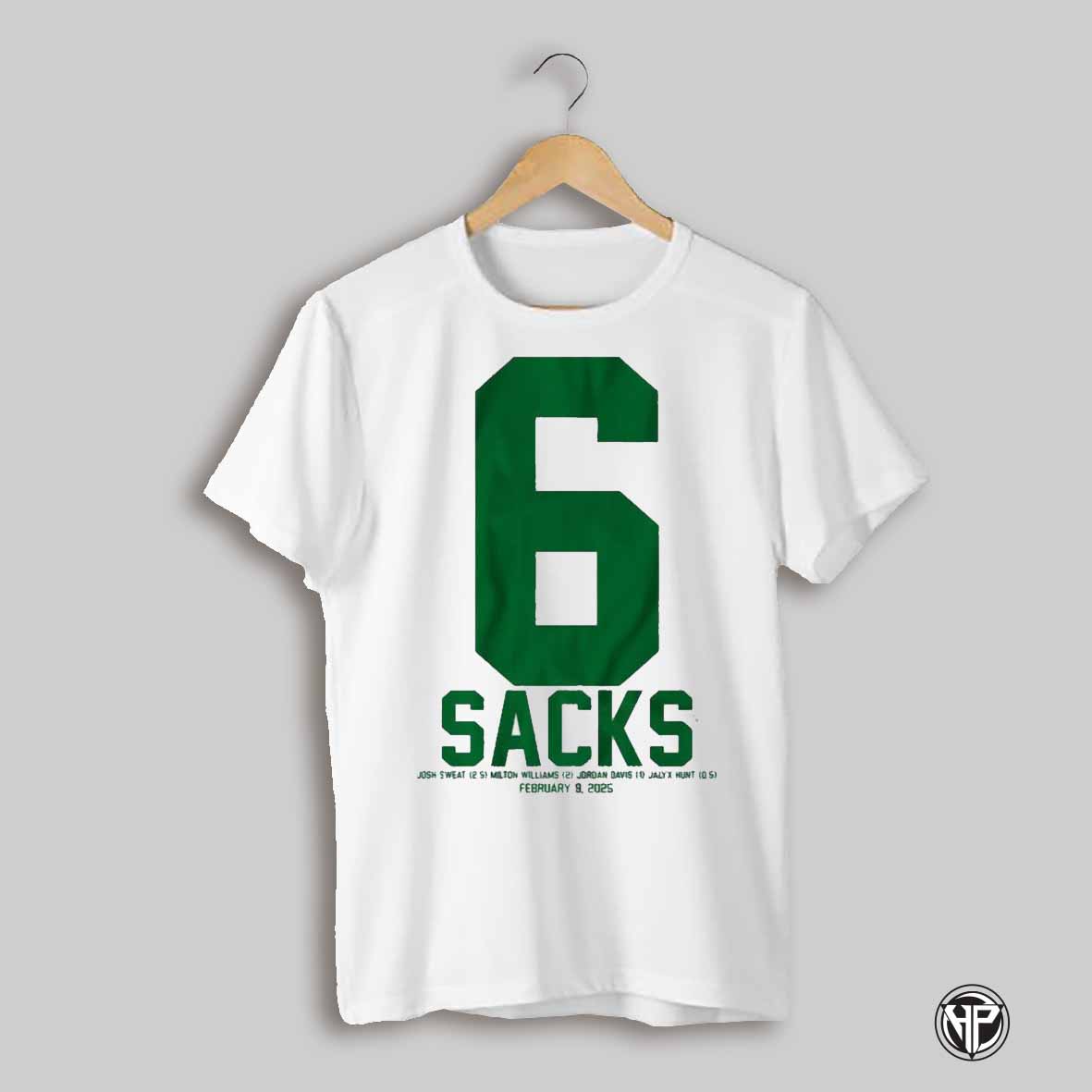 Josh Sweat Milton Williams Jordan Davis Jalyx Hunt 6 Sacks T Shirt