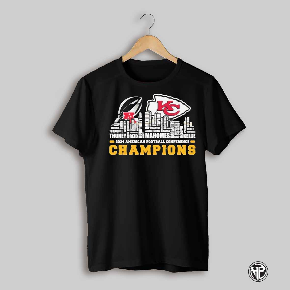 Kansas City Chiefs 2024 American Football Conference Champions Unisex T Shirt