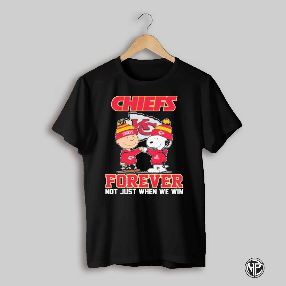 Kansas City Chiefs X Peanuts Forever Not Just When We Win Shirt