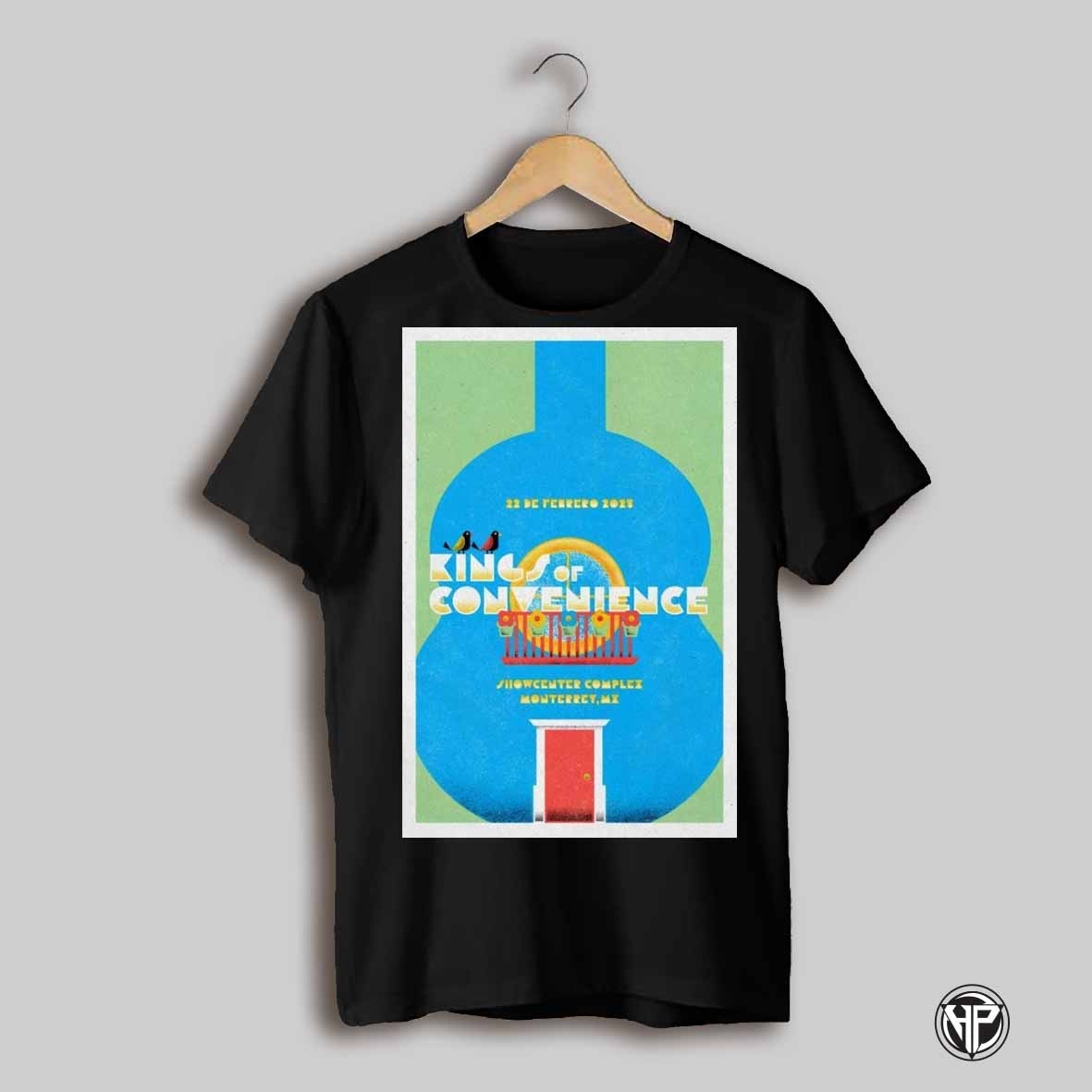 Kings Of Convenience Showcenter Complex Monterrey Mx 22 February 2025 Poster T Shirt