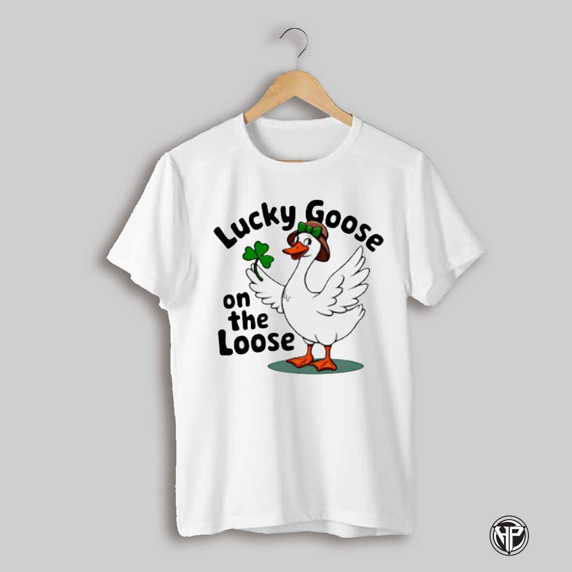 Lucky Goose On The Loose St Patricks Day Shirt