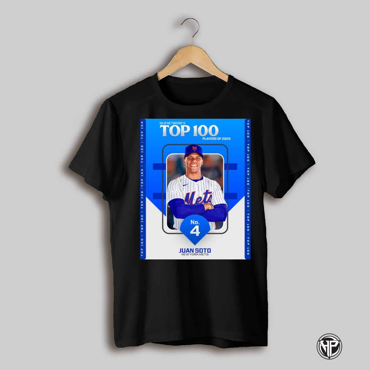 Mlb Networks Top 100 Players Of 2025 Juan Soto No 4 New York Mets Baseball Poster T Shirt
