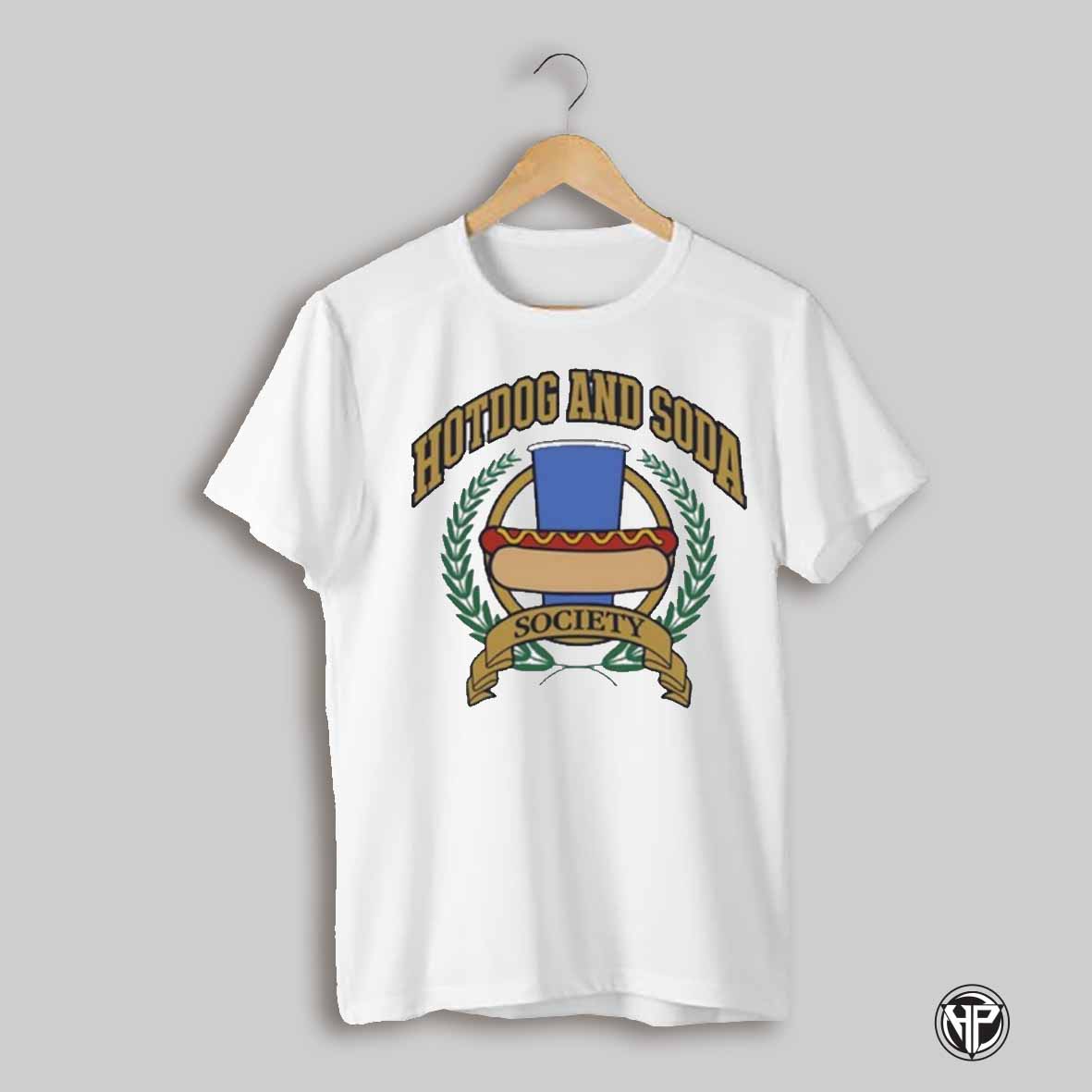 Middle Class Fancy Hotdog And Soda Society Shirt