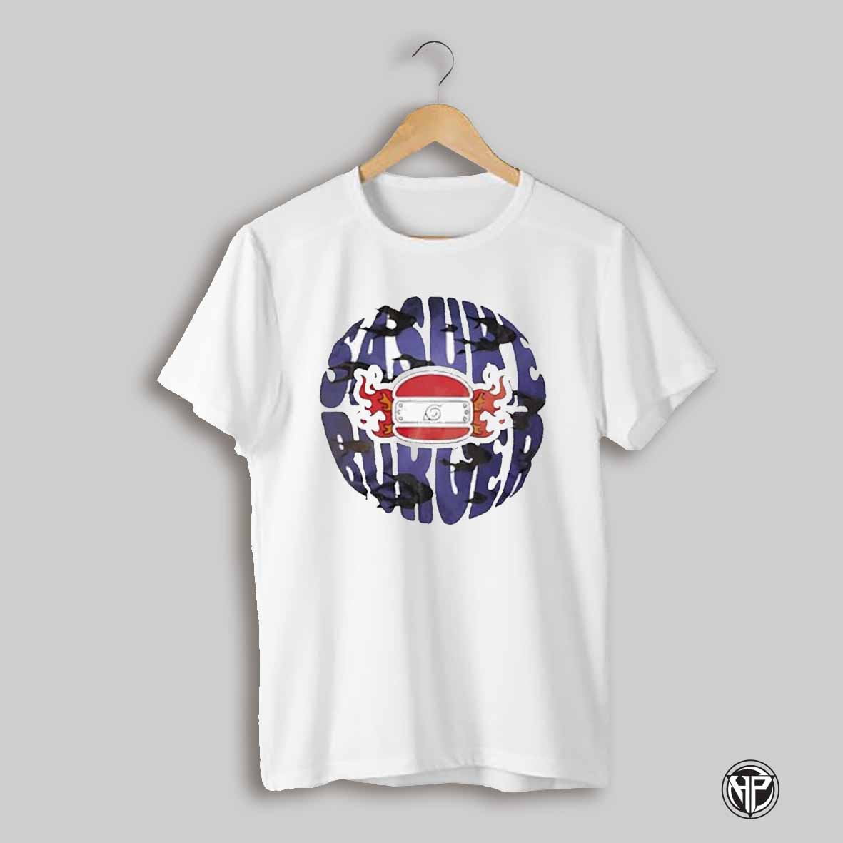 Naruto Sasuke X Burger King Shirt