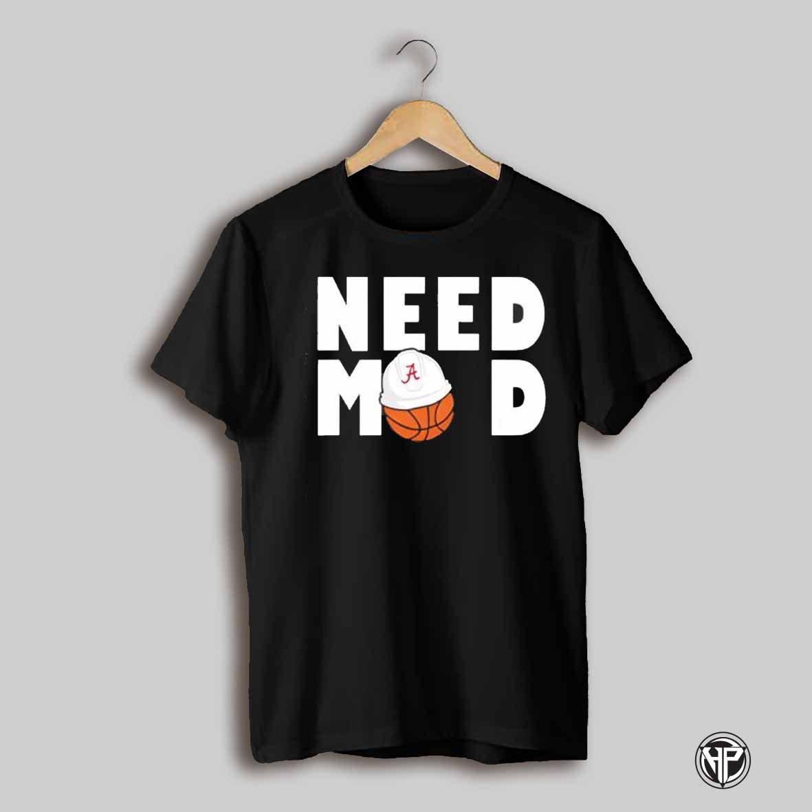 Need Mad Mouhamed Dioubate Alabama Crimson Tide Mens Basketball Statement Shirt