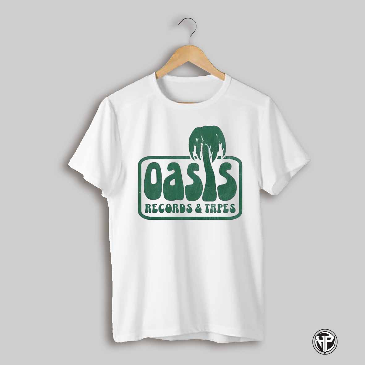 Oasis Records And Tapes Shirt