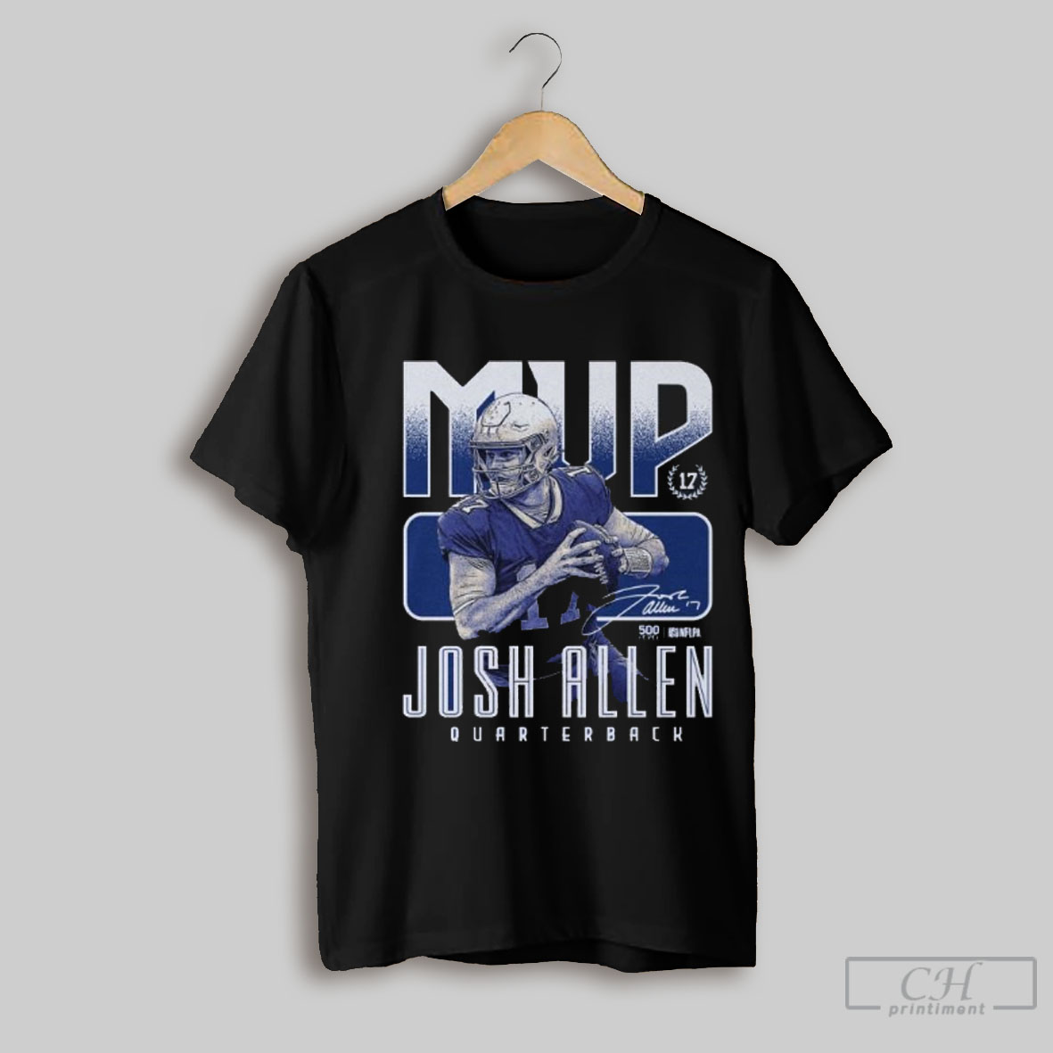 Official Josh Allen Buffalo Bills 2024 Mvp Mono Shirt Sweatshirt