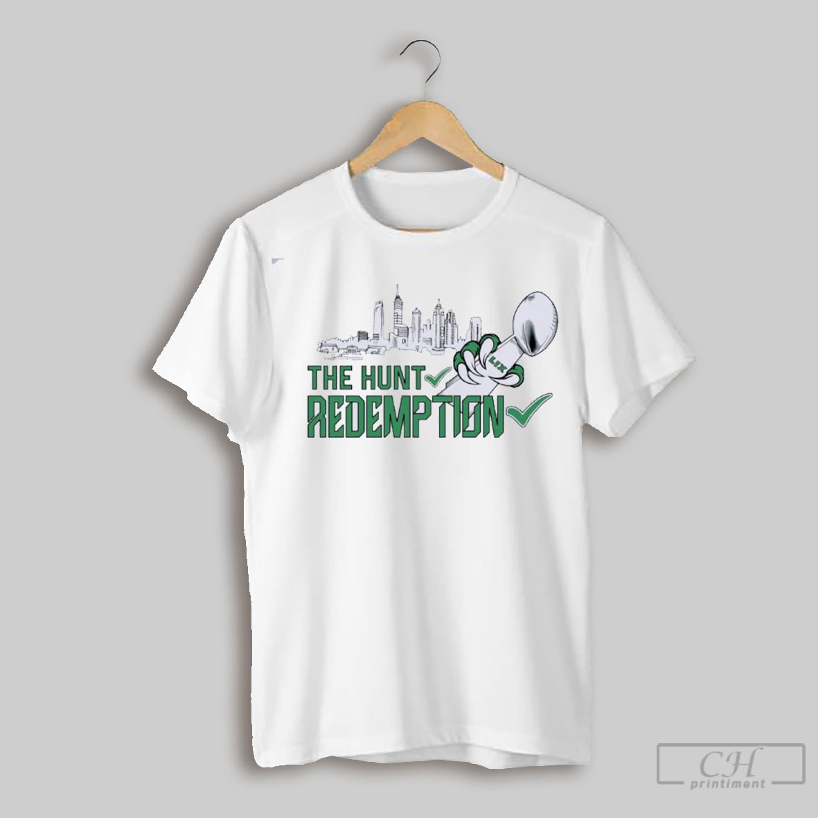 Official Philadelphia Eagles The Hunt Redemption Champions Shirt Sweatshirt