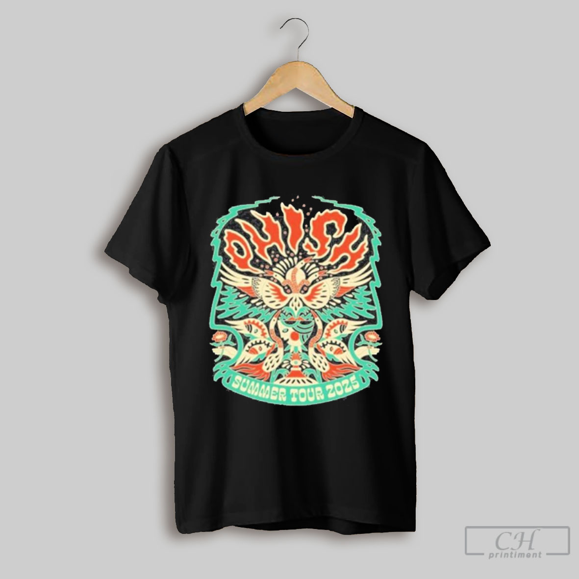 Official Phish Summer Tour 2025 Event T Shirt Sweatshirt