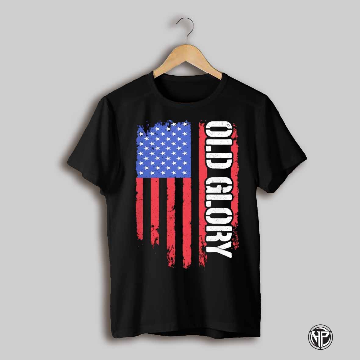 Old Glory Usa Flag Shirt