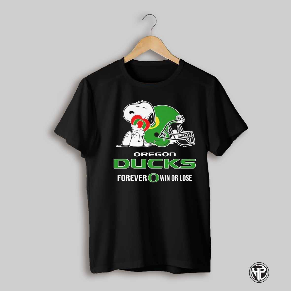 Oregon Ducks Broncos Forever Win Or Lose Helmet T Shirts