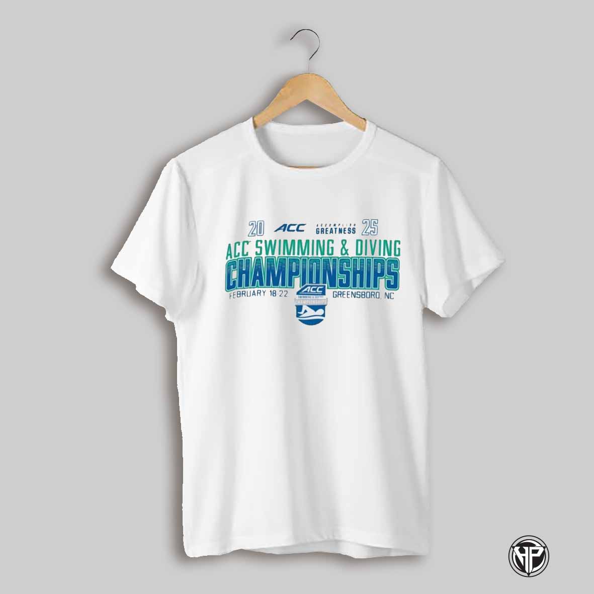 Original 2025 Acc Swimming Diving Championships February 18 22 Greensboro Nc T Shirts