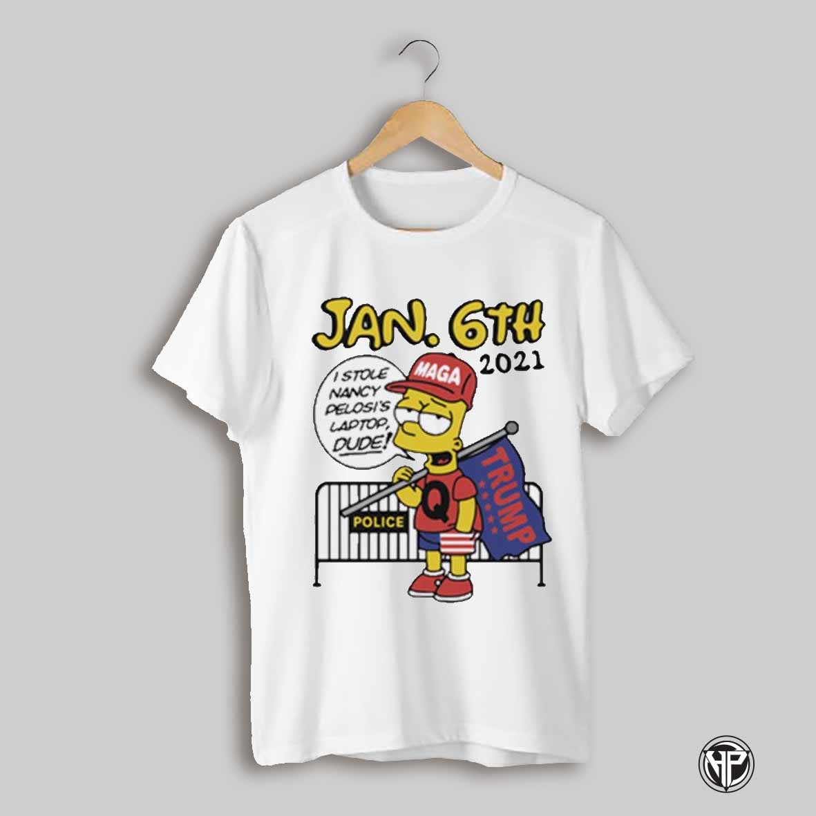 Original Bootleg Bart Jan 6th 2021 T Shirts