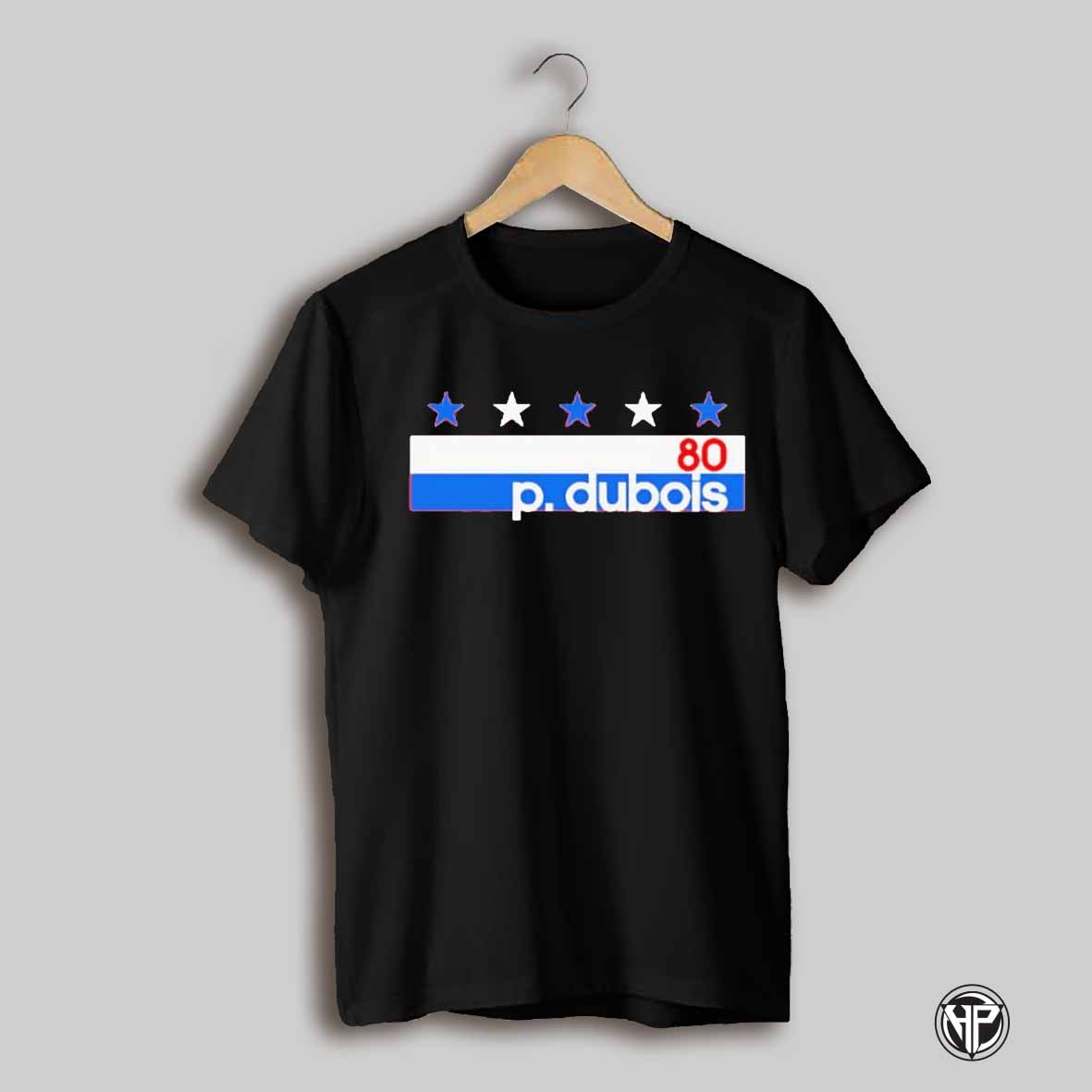 Pierre Luc Dubois Name Number Stripe T Shirt