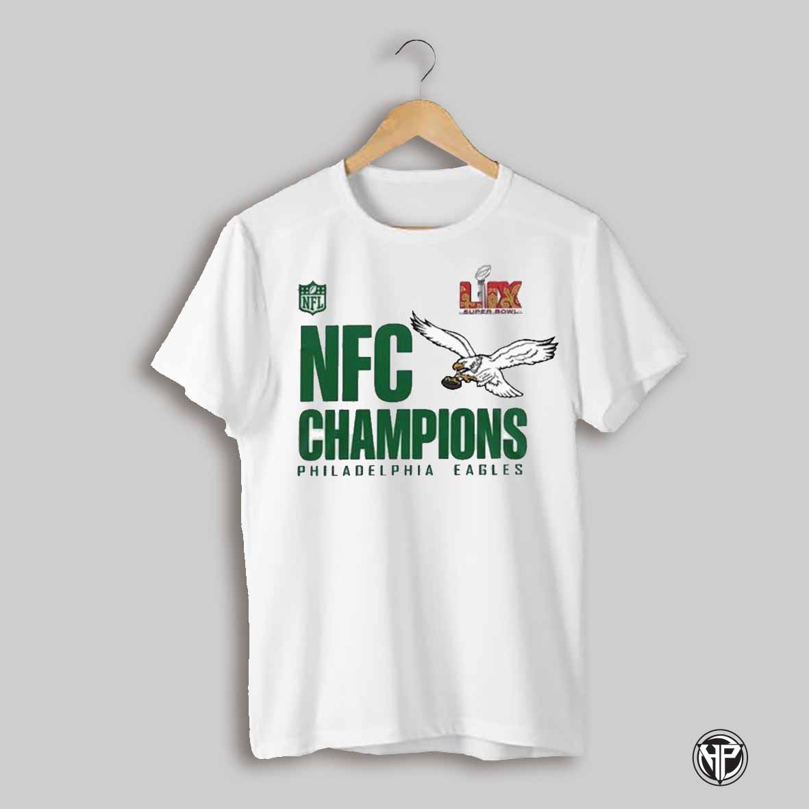 Philadelphia Eagles 2024 Nfc Champions 2025 Shirt