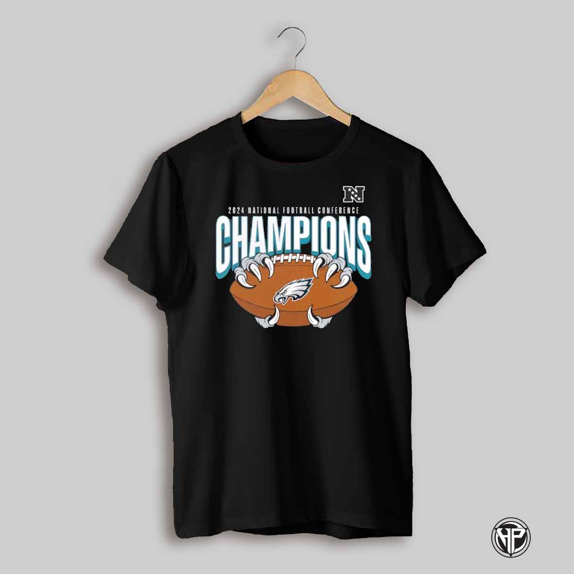 Philadelphia Eagles 2024 Nfc Champions Hometown Not Done Shirt