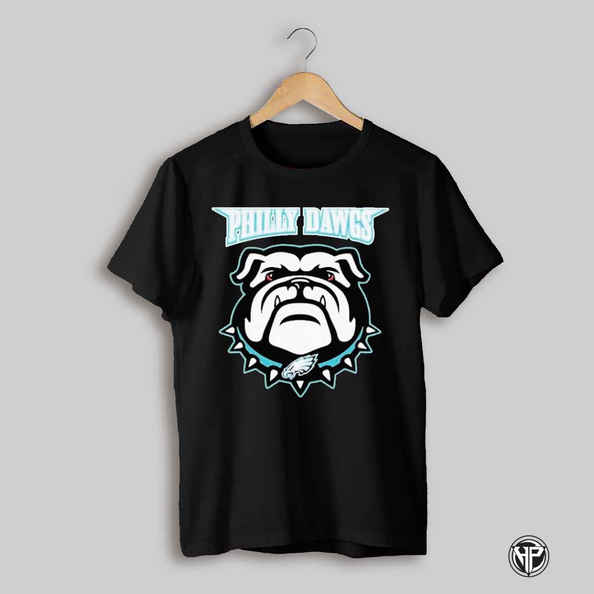 Philadelphia Eagles And Georgia Bulldogs Philly Dawgs Shirts