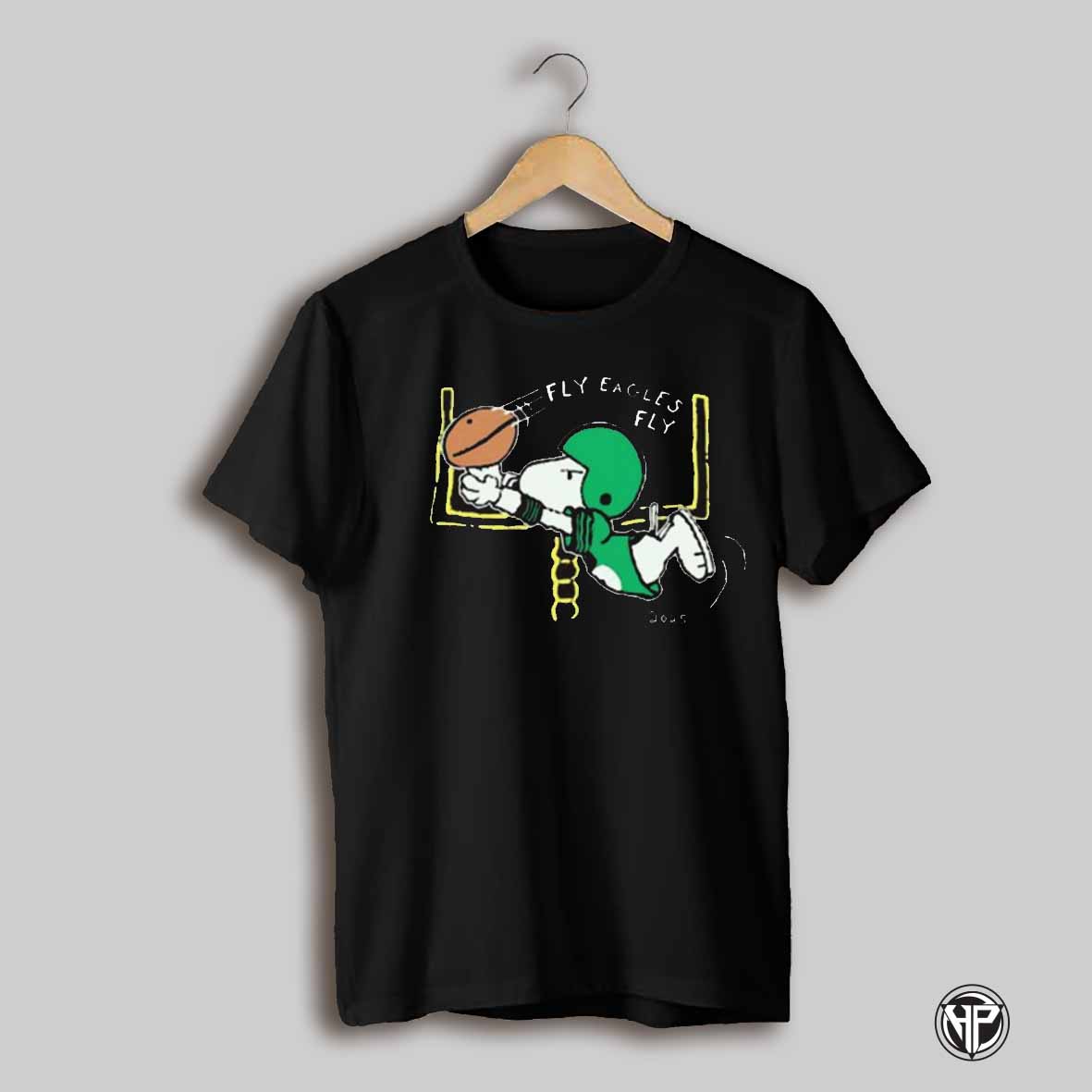 Philadelphia Eagles Fly Eagles Fly Snoopy Bowl 2025 T Shirt