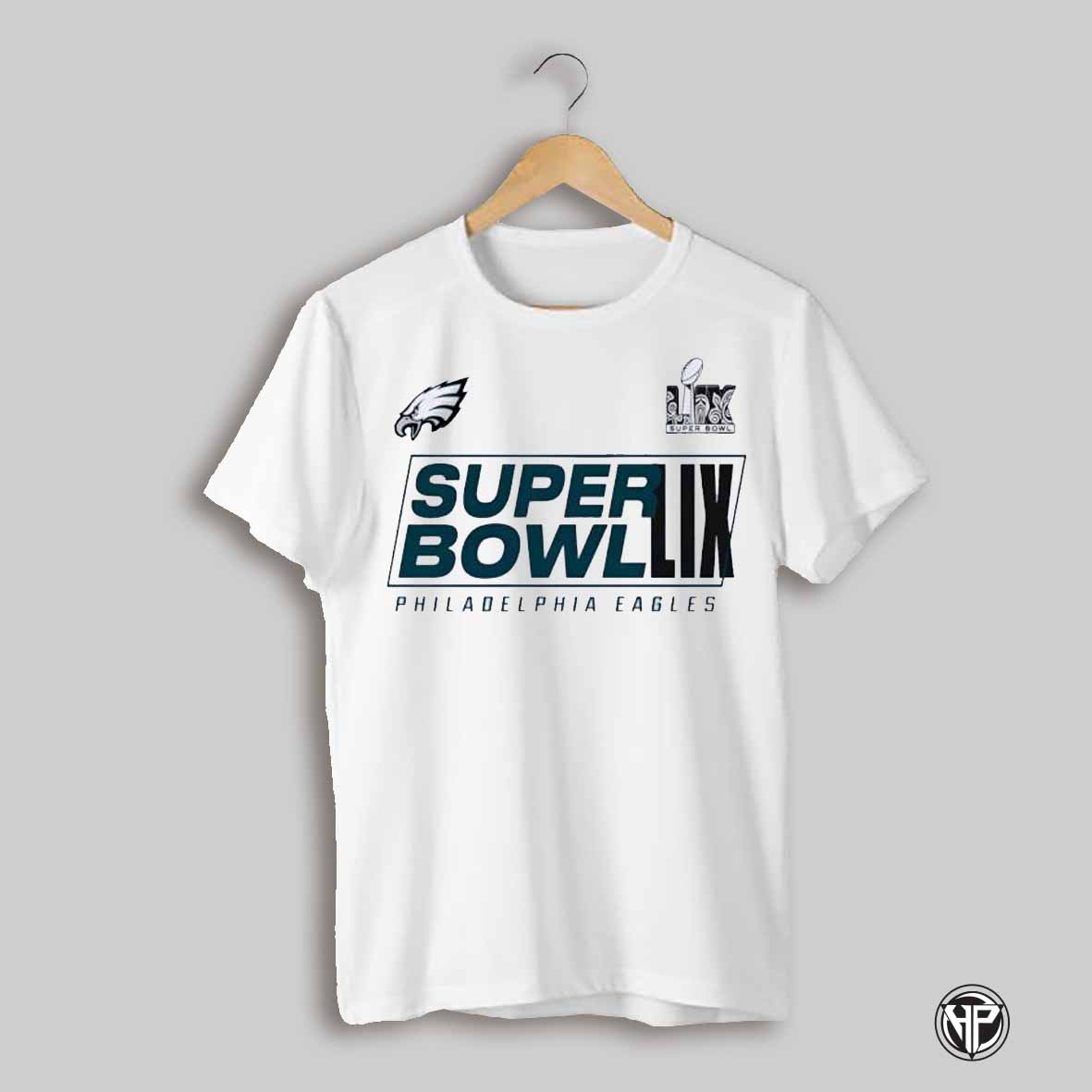 Philadelphia Eagles Super Bowl Lix Logo Shirt