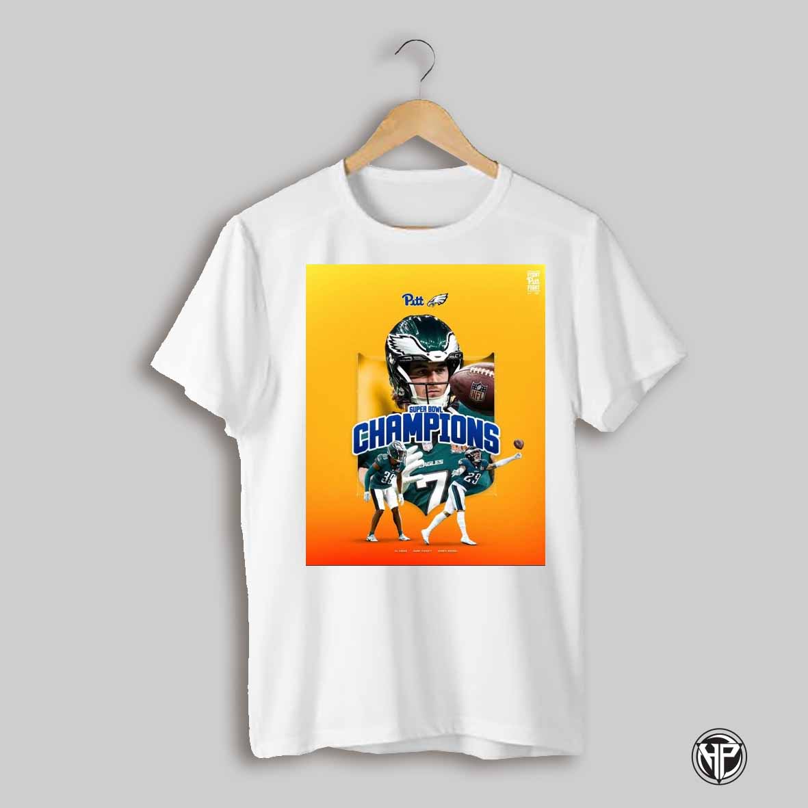 Pitt Panthers Football Kenny Pickett A J Woods Avonte Maddox Super Bowl Champions Ring Them Poster T Shirt
