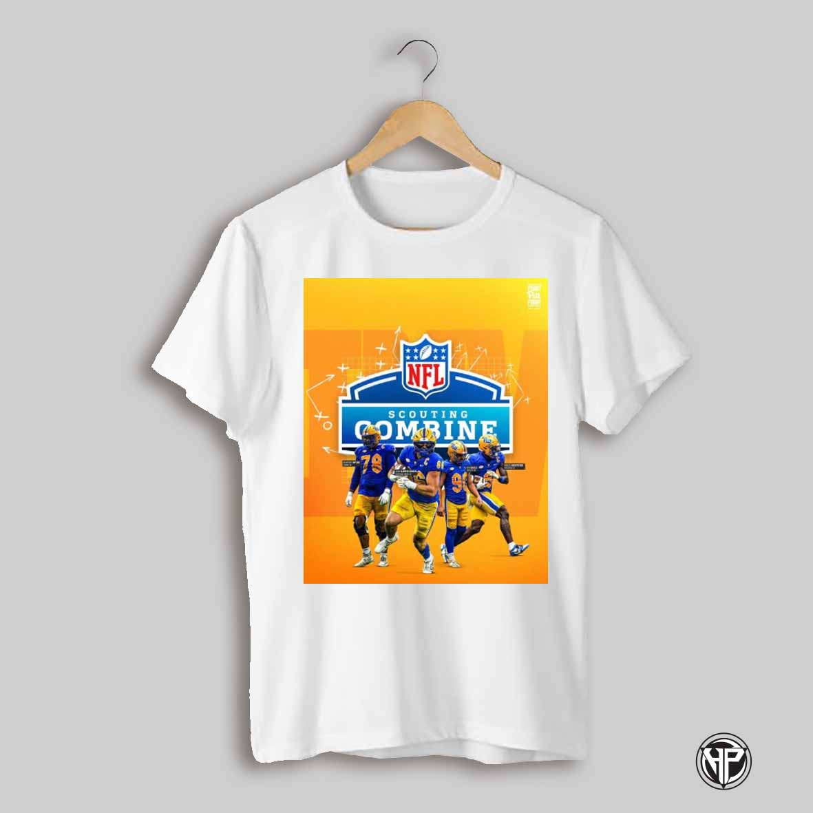 Pitt Panthers Football Nfl Scouting Combine Branson Taylor Gavin Bartholomew Ben Sauls Konata Mumpfield Poster T Shirt