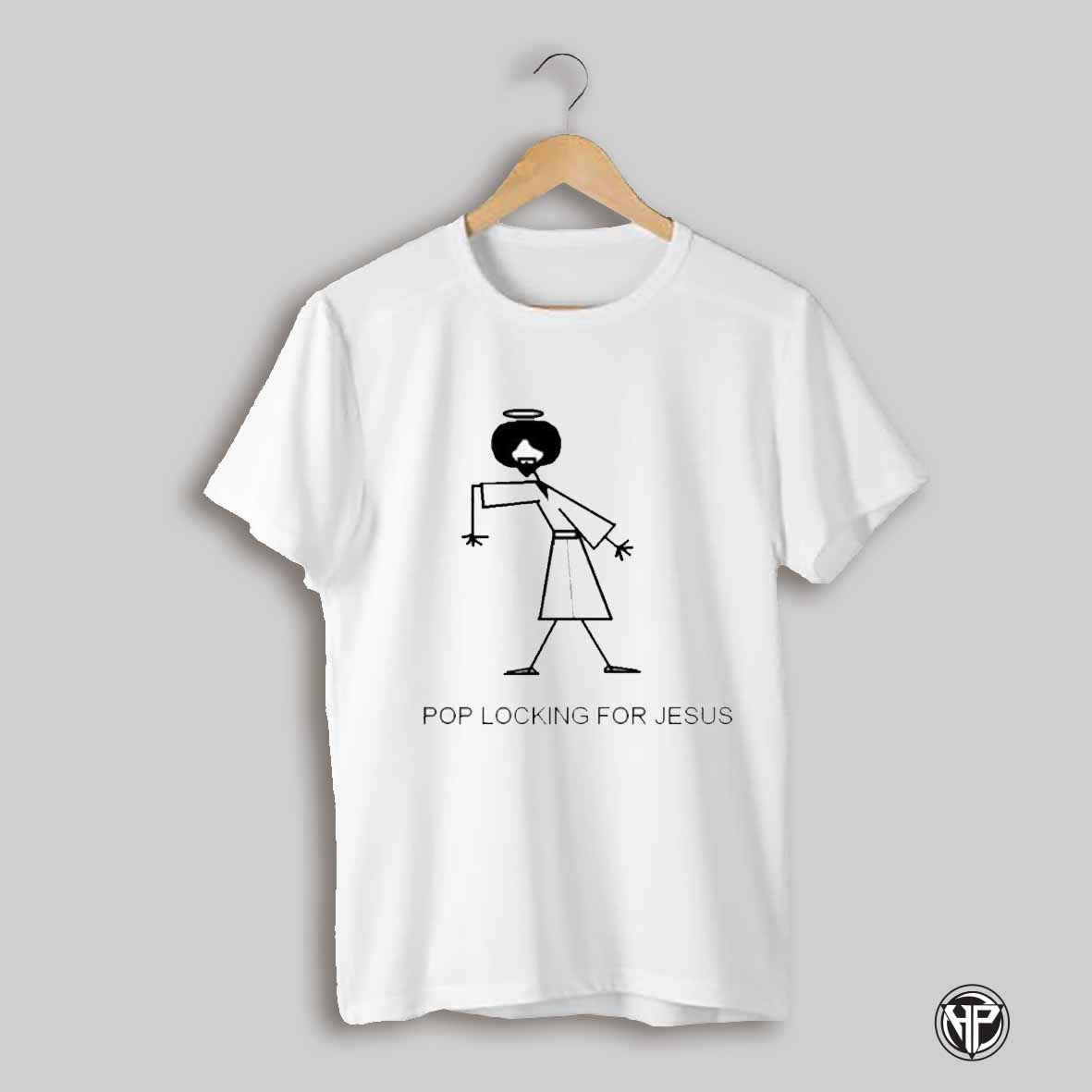 Pop Locking For Jesus Afro Mozzy T Shirt