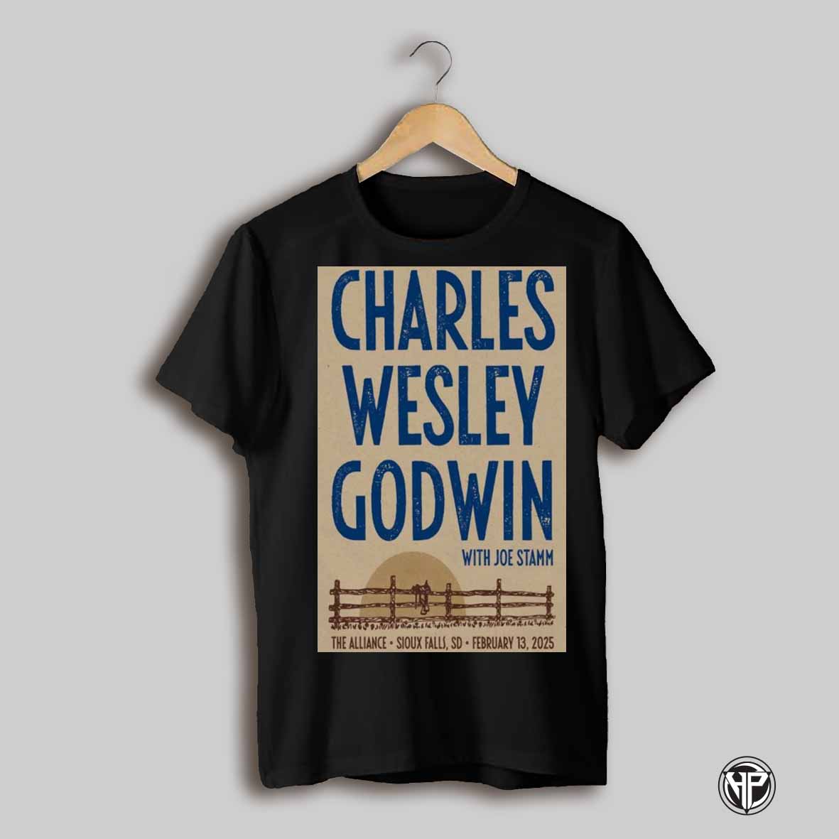 Poster Charles Wesley Godwin With Joe Stamm February 13 2025 Sioux Falls Sd T Shirt