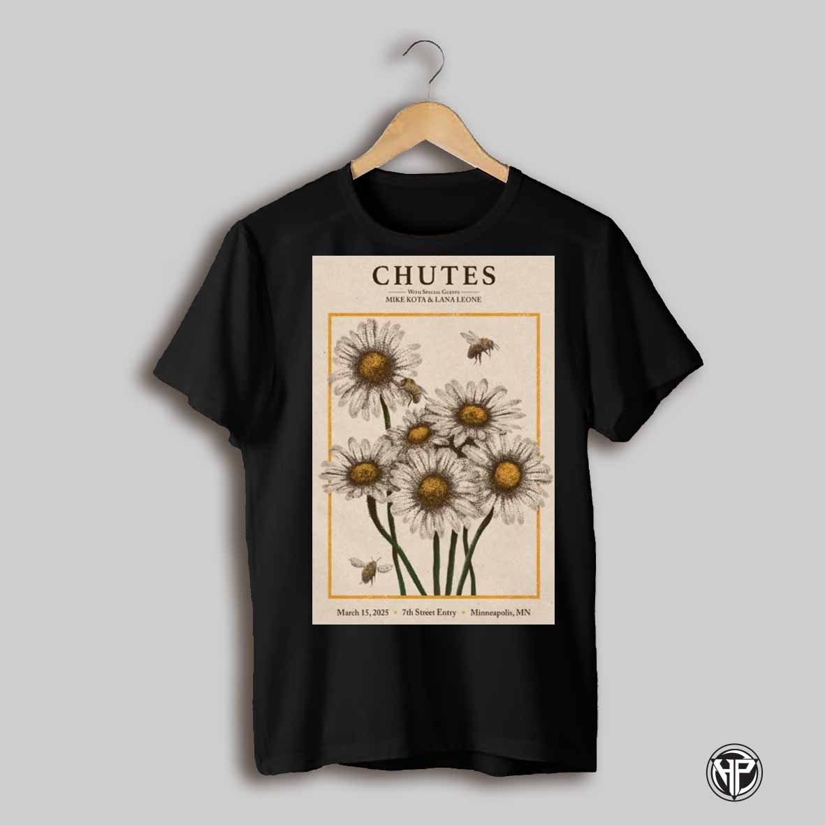 Poster Chutes Mike Kota And Lana Leone March 15 2025 7th Street Entry Minneapolis Mn Tour T Shirt