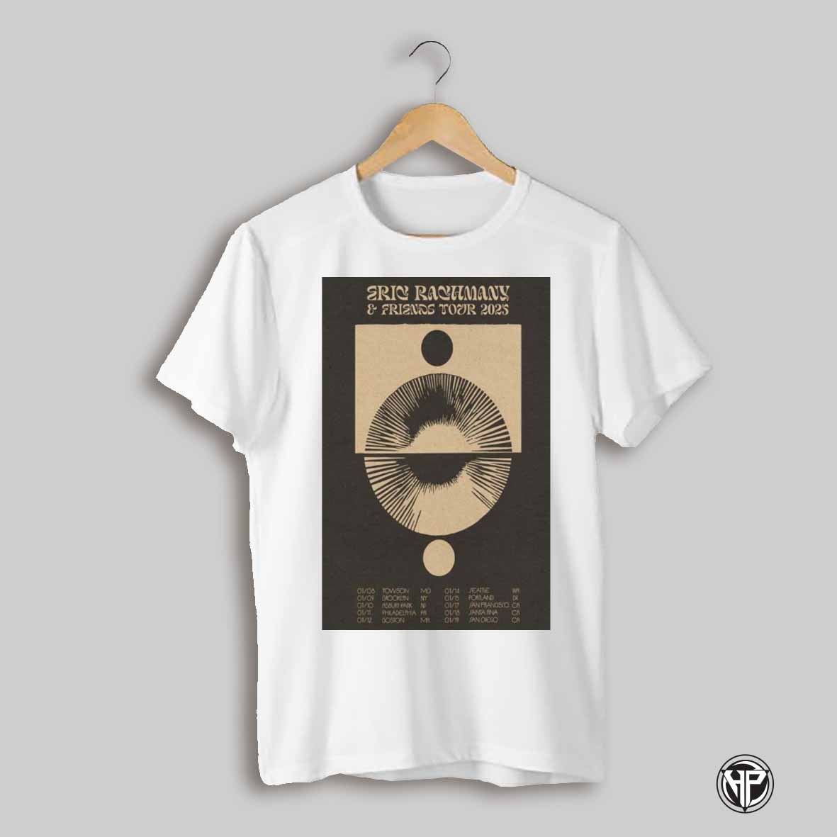 Poster Eric Rachmany And Friends Tour 2025 1 08 Towson Md 1 09 Brooklyn Ny T Shirt