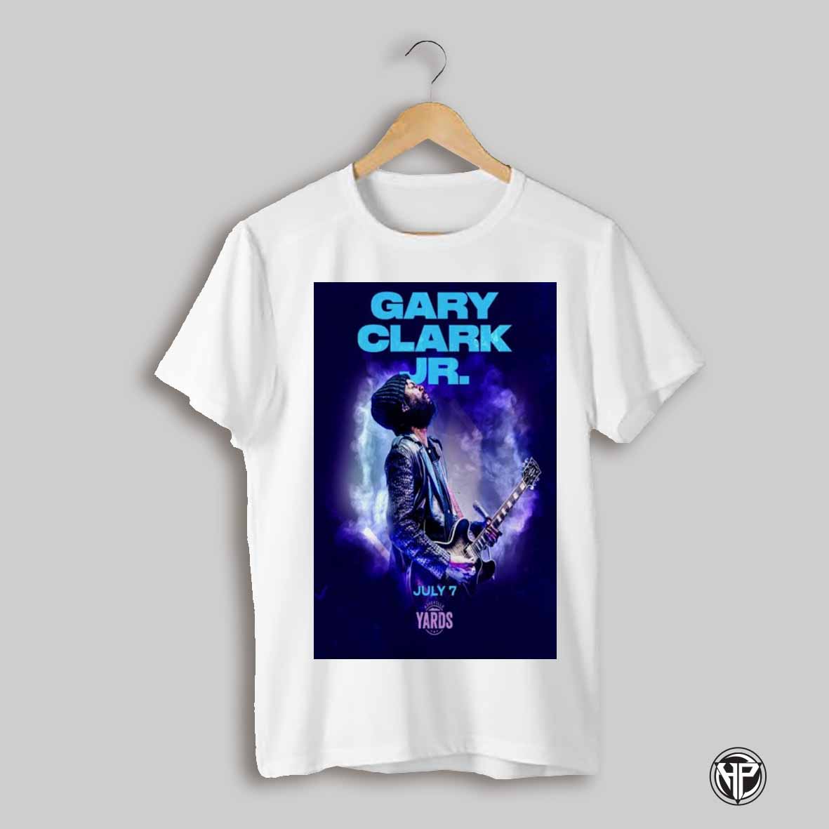Poster Gary Clark Jr July 7 2025 Asheville Yards Nc T Shirt