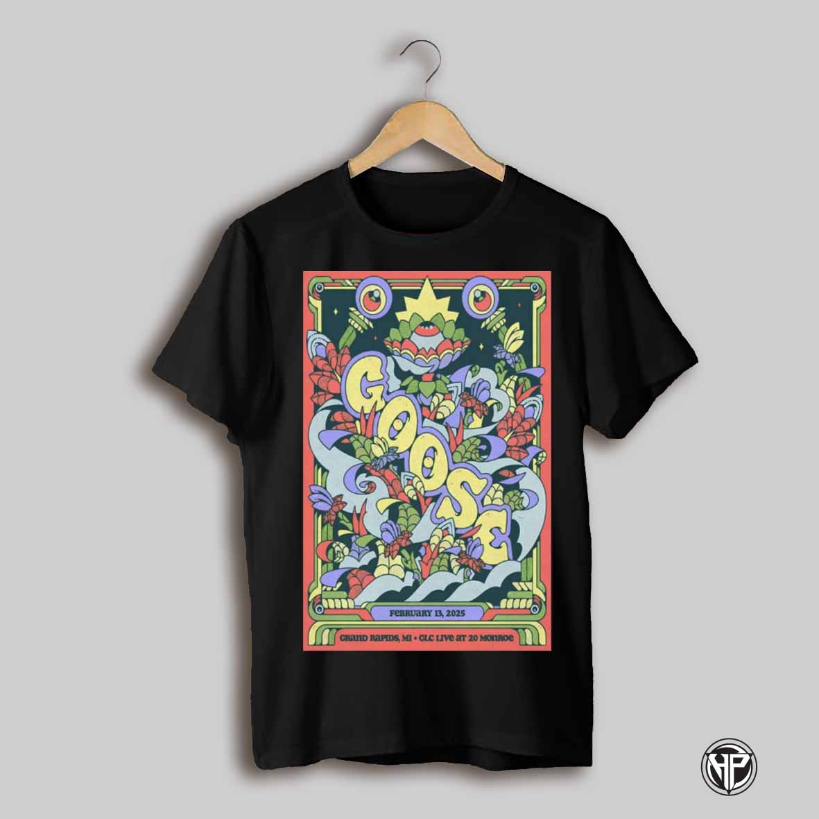 Poster Goose Glc Live At 20 Monroe In Grand Rapids Mi February 13 2025 Tour T Shirt