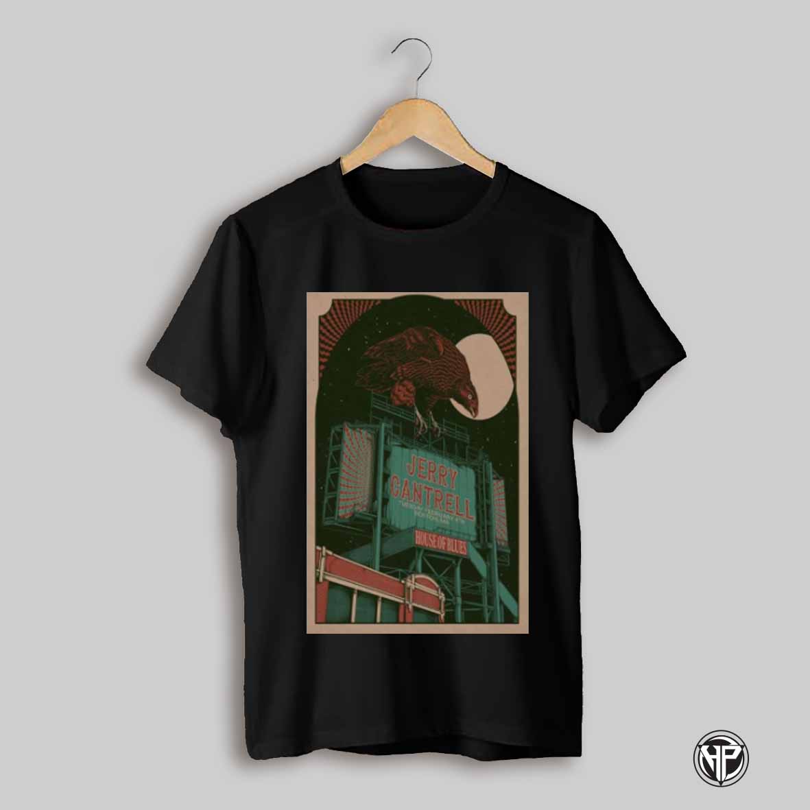 Poster Jerry Cantrell House Of Blues Boston In Boston Ma Feb 4 2025 T Shirt