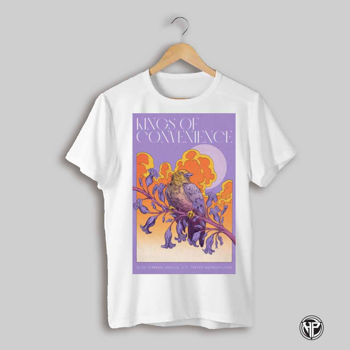 Poster Kings Of Convenience February 24 2025 Teatro Metropolitan Mexico T Shirt