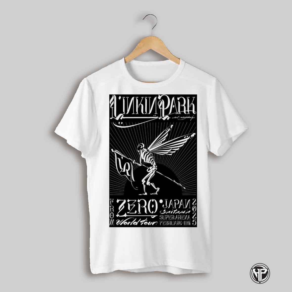 Poster Linkin Park Saitama Japan February 11 2025 Saitama Super Arena Event World Tour T Shirt