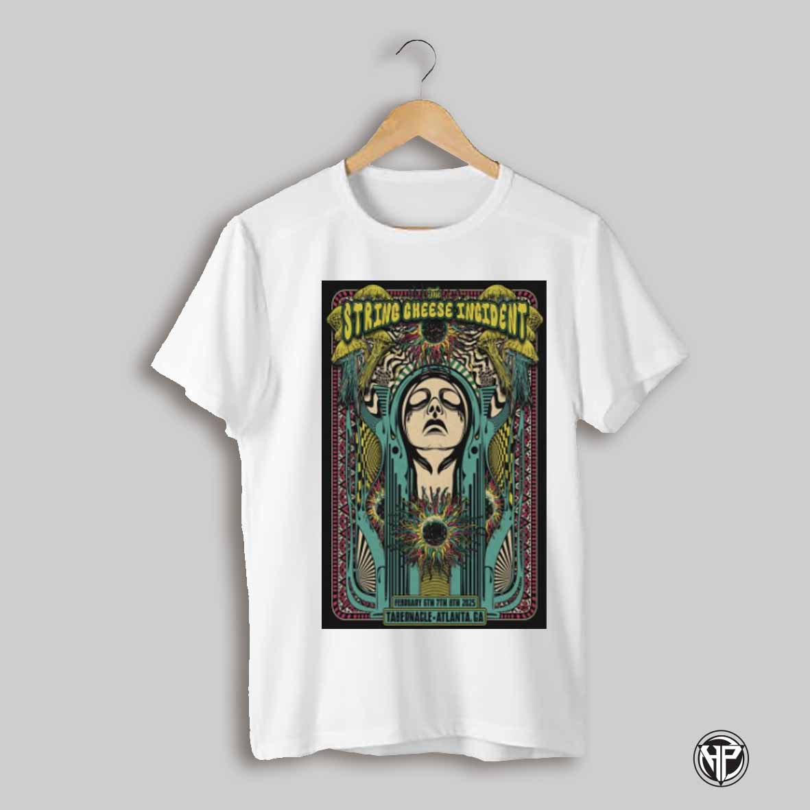 Poster The String Cheese Incident February 6 8 2025 Tabernacle Atlanta Ga T Shirt
