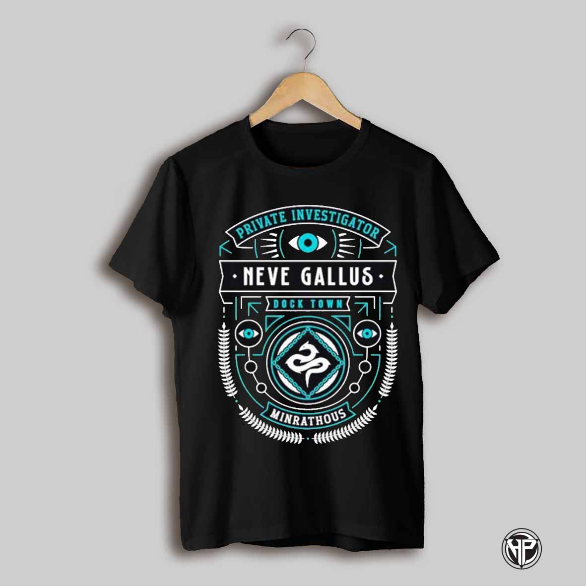 Private Investigator Neve Gallus Dock Town Minrathous Shirt