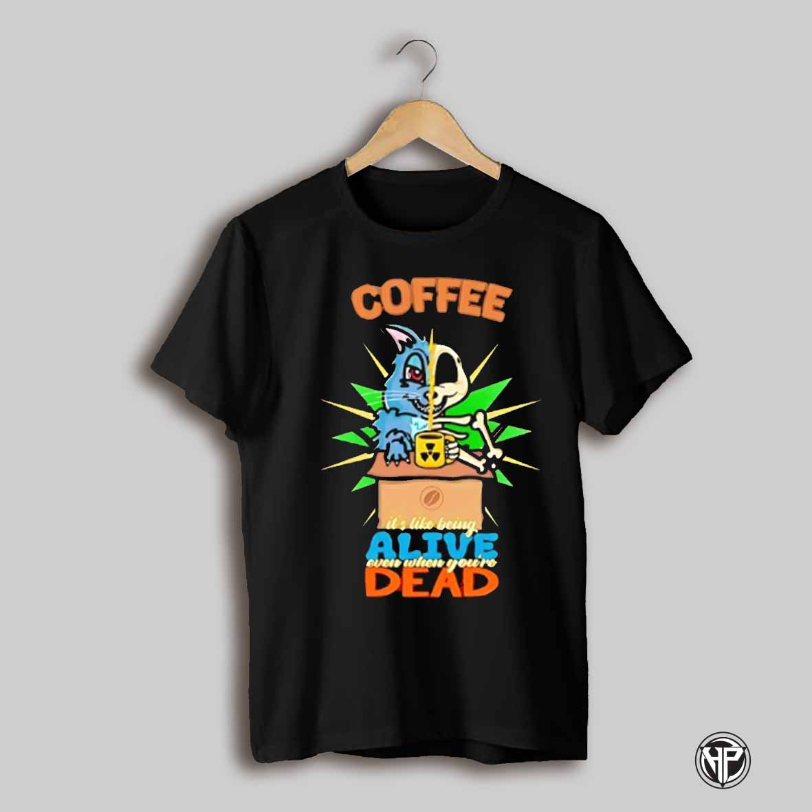 Schrodingers Cat Coffee Shirt