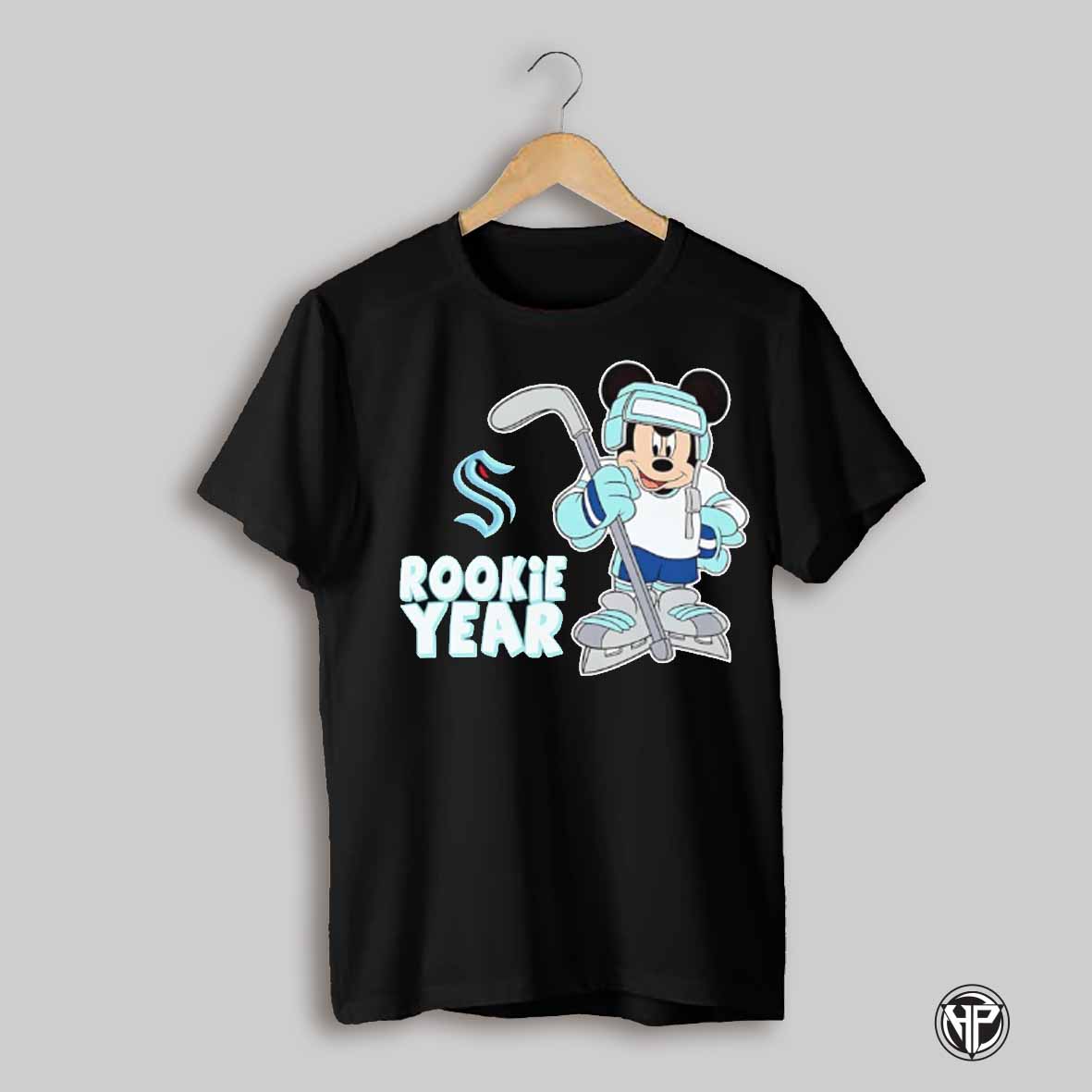 Seattle Kraken Mickey Mouse Rookie Year Shirt