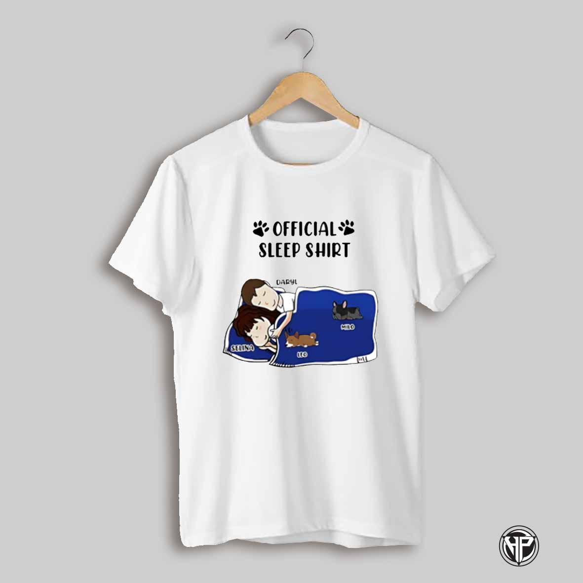 Sleep Shirt Dog Cat Love Shirt
